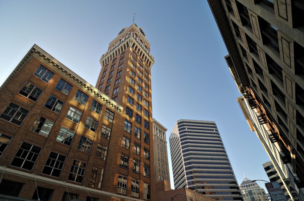 The Tribune Tower in Downtown Oakland